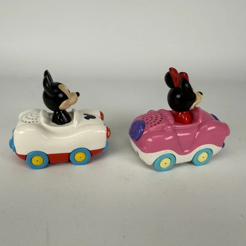 VTech Go Go Smart Wheels‎ Disney Mickey & Minnie w/Lights  & Sounds -WHITE